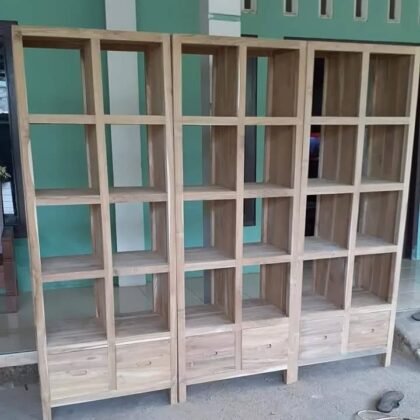 Almari Display 002, Rak