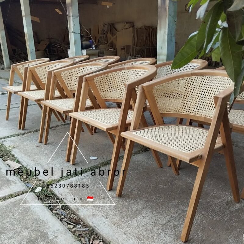 Chair lenong mix rotan - Gambar 2