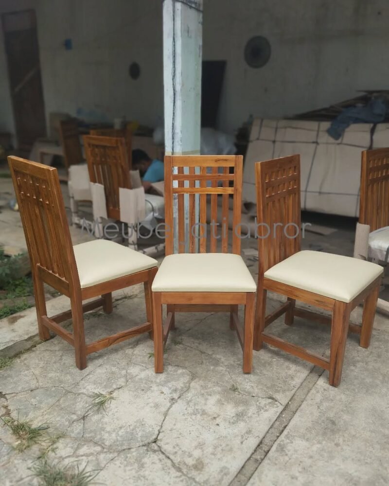 kursi kafe balero kotak - Gambar 3